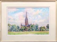 Salisbury Cathedral by Bill Tuthill