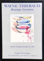 Monotype Variations   1995   (T003) by Wayne Thiebaud