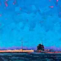 Sunset On The Junk Yard by Jonathan Baran