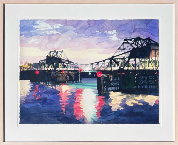 Freeport Bridge, Saturday Night   (SFi05) by Bill Chambers