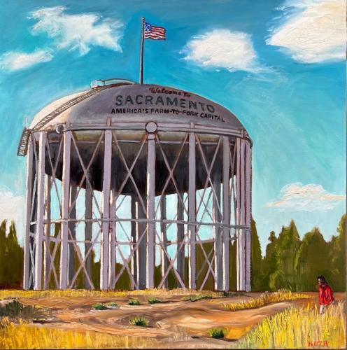 Water Tower by Keith Bachmann