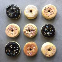 Assorted Ceramic Donuts by Jeff Nebeker