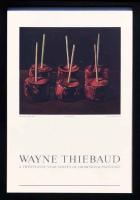 Dark Candy Apples   (T024) by Wayne Thiebaud