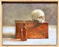 Still Life With Skull  1994   (LAM01) by Fred Dalkey