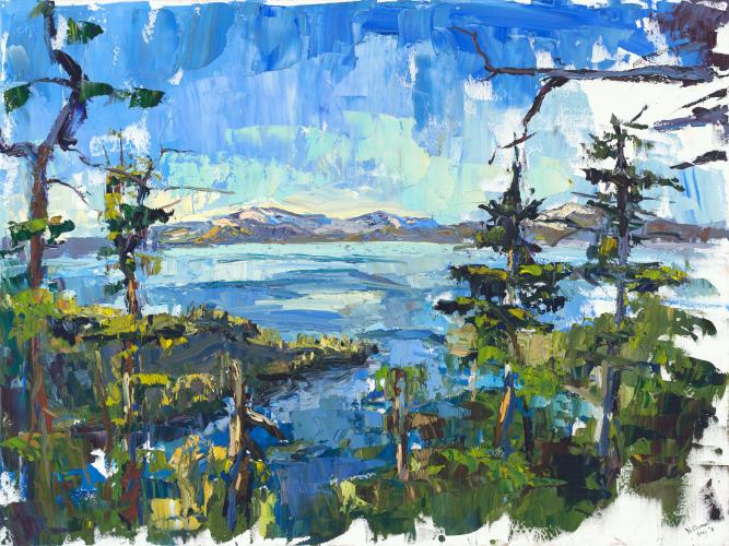Above Emerald Bay by Nathanael Gray