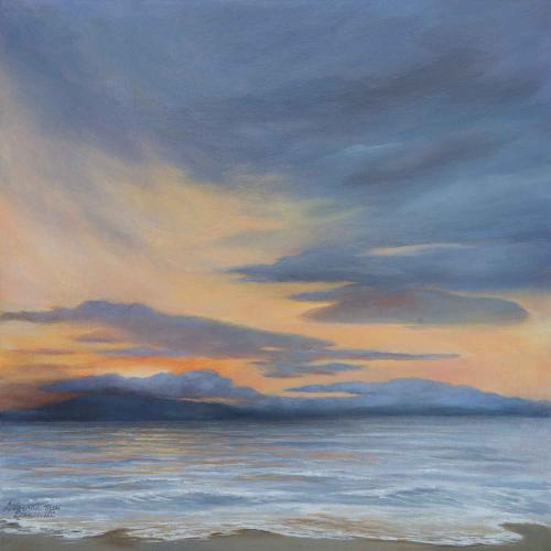 Sunset Over Lanai by Deborah Bonuccelli