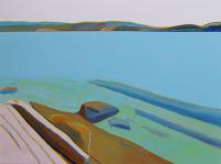 Shallow Water, Folsom Lake, 2021 by Timothy Mulligan