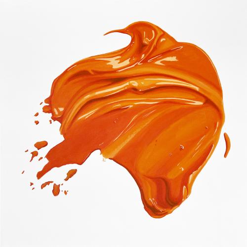 Wet Paint - Orange by Gina Julian