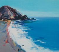 Point Sur, 2001 by Gregory Kondos