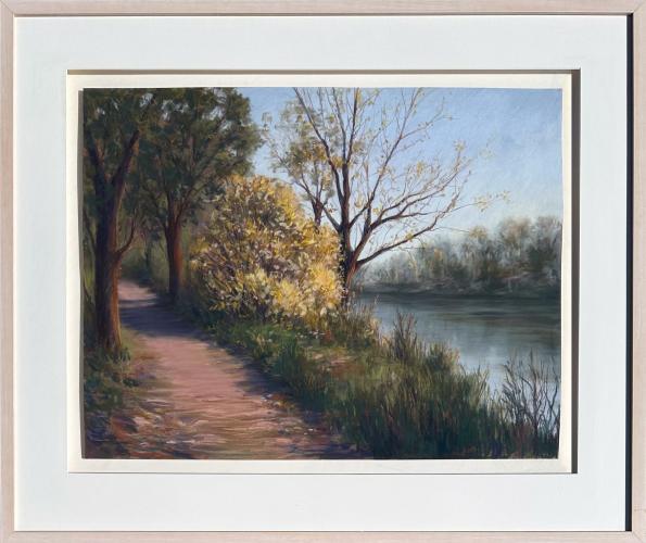 Unknown title - American River   c.1995   (ANu11) by Abigale Palmer